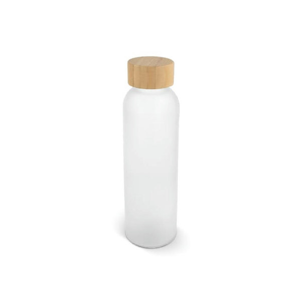 Wasserflasche Glas & Bambus 500ml